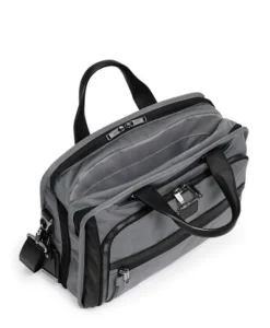 Tumi Briefcases-ALPHA X ORGANIZER BRIEFCASE - METEOR GREY