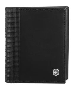 Victorinox Wallets-ALTIUS Alox Tri-Fold Wallet - Black
