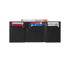 Victorinox Wallets-ALTIUS Alox Tri-Fold Wallet - Black
