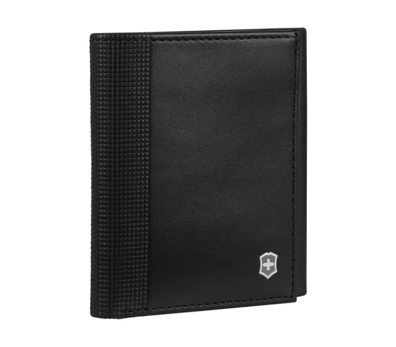 Victorinox Wallets-ALTIUS Alox Tri-Fold Wallet - Black