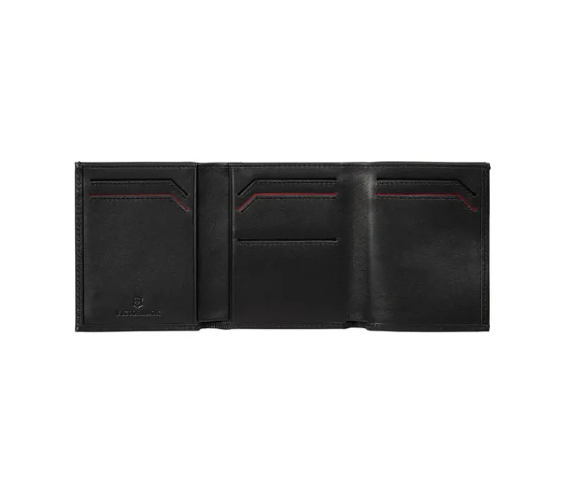 Victorinox Wallets-ALTIUS Alox Tri-Fold Wallet - Black
