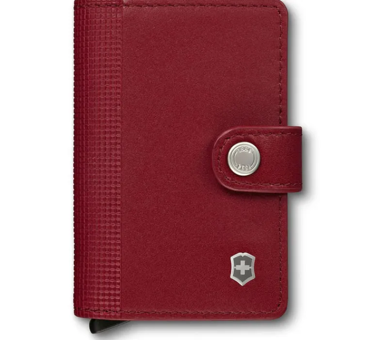 Victorinox Wallets-ALTIUS Secrid Leather Card Wallet - Red