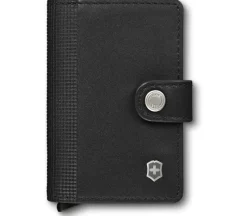 Victorinox Wallets-ALTIUS Secrid Leather Card Wallet - Black
