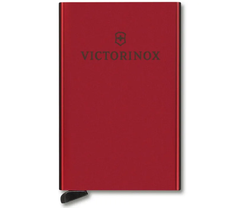 Victorinox Wallets-ALTIUS Secrid Leather Card Wallet - Red