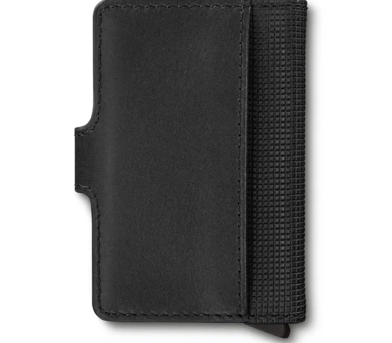 Victorinox Wallets-ALTIUS Secrid Leather Card Wallet - Black