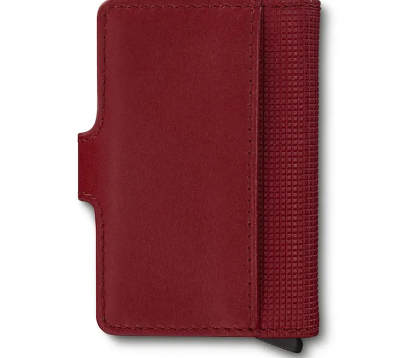 Victorinox Wallets-ALTIUS Secrid Leather Card Wallet - Red