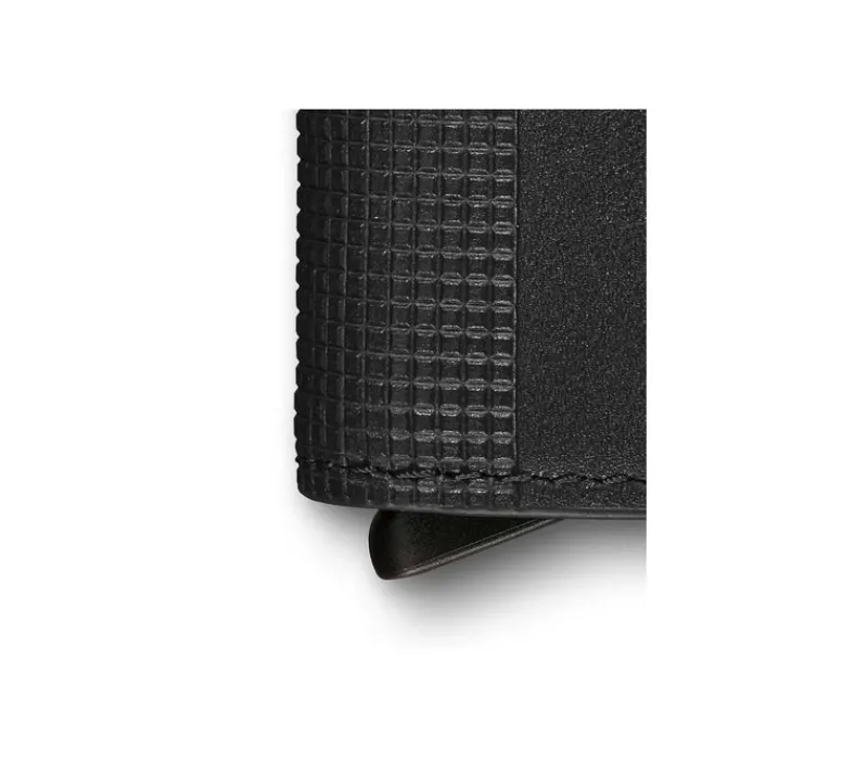 Victorinox Wallets-ALTIUS Secrid Leather Card Wallet - Black