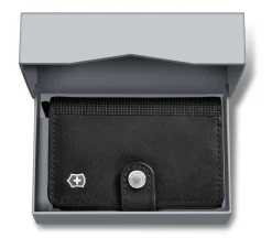 Victorinox Wallets-ALTIUS Secrid Leather Card Wallet - Black