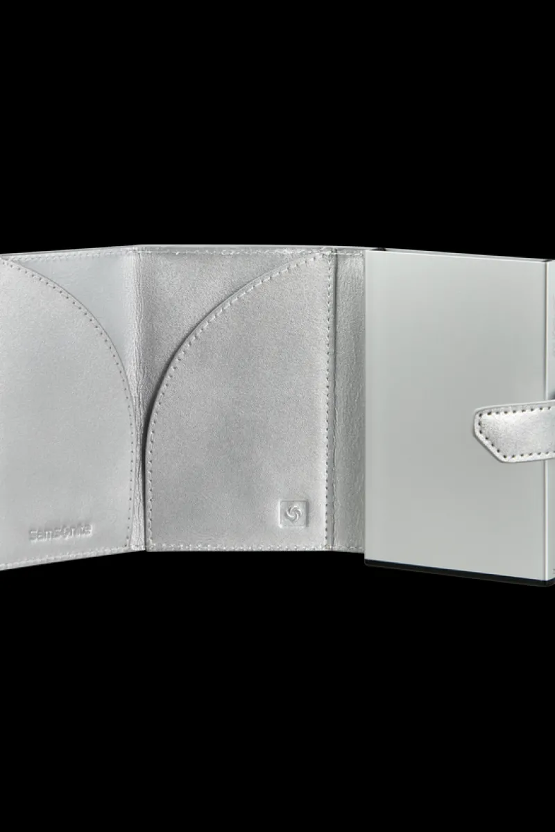 Samsonite Wallets-ALU Fit Wallet - Silver