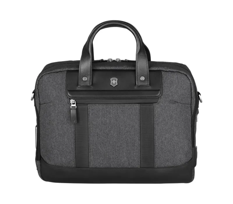 Victorinox Briefcases-Architecture Urban2 Briefcase - Grey/Black