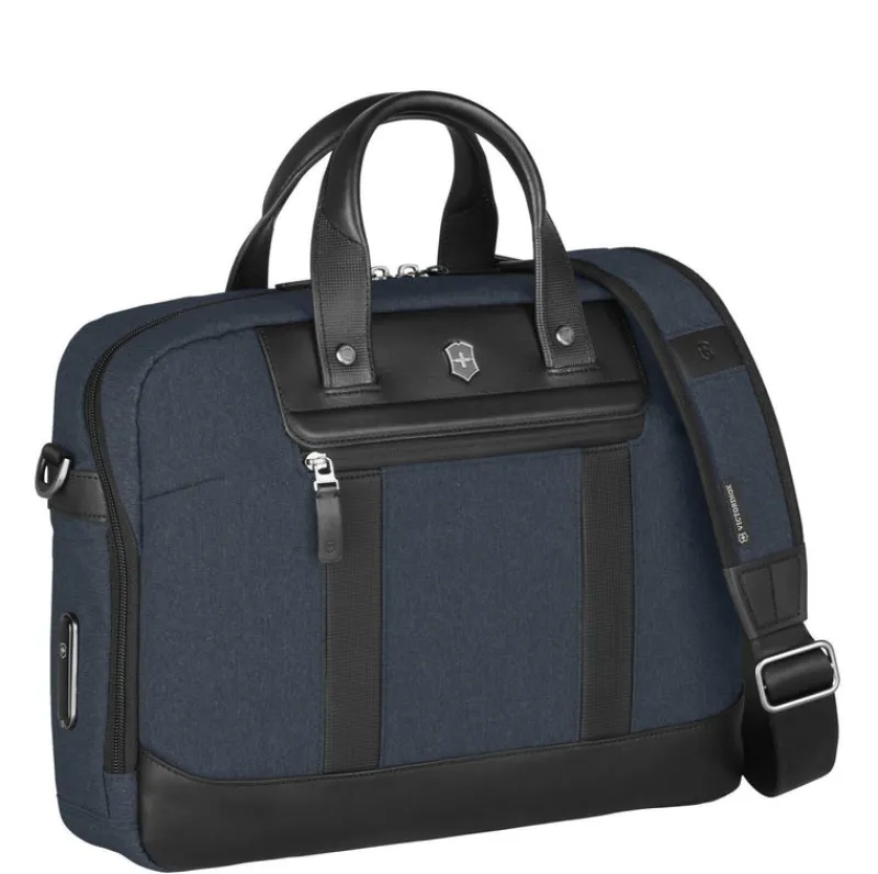 Victorinox Briefcases-Architecture Urban2 Briefcase - Blue/Black