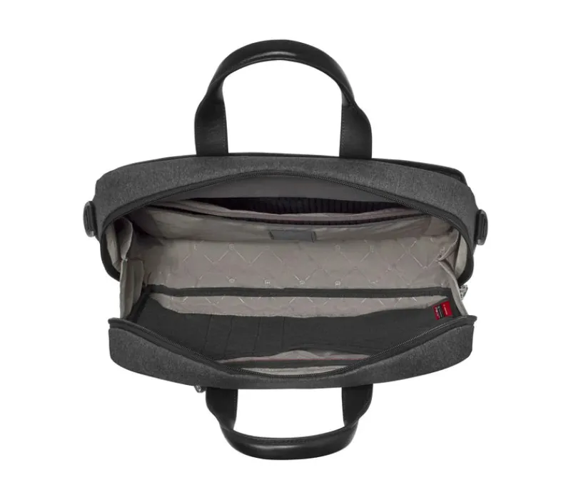 Victorinox Briefcases-Architecture Urban2 Briefcase - Grey/Black