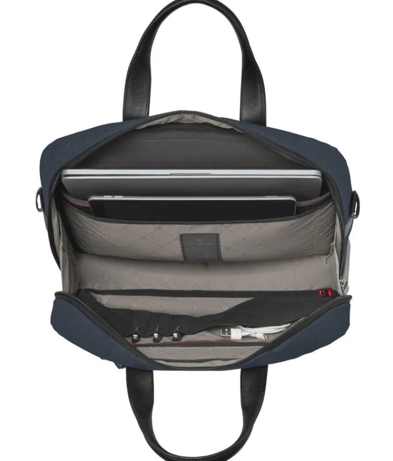 Victorinox Briefcases-Architecture Urban2 Briefcase - Blue/Black