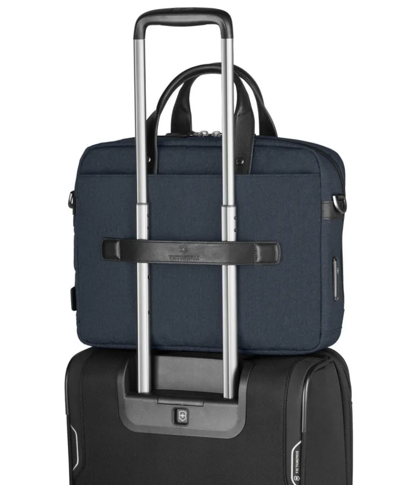 Victorinox Briefcases-Architecture Urban2 Briefcase - Blue/Black
