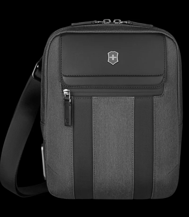 Victorinox Crossbodys-ARCHITECTURE Urban2 Crossbody Bag - Grey/Black