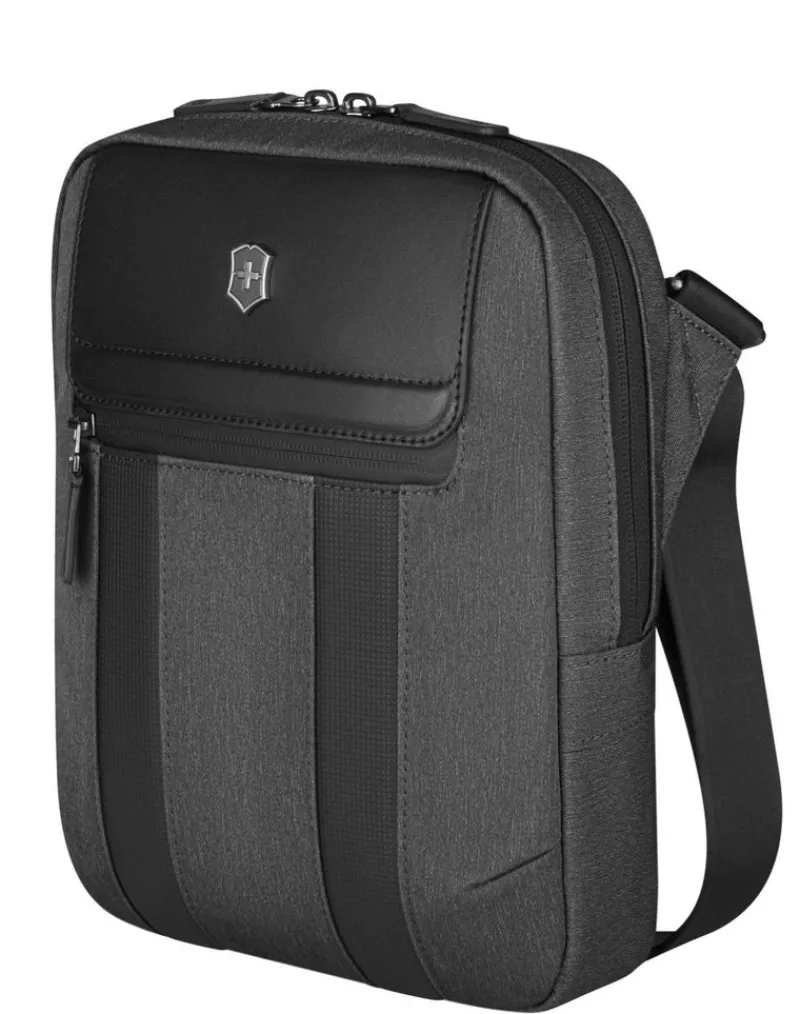 Victorinox Crossbodys-ARCHITECTURE Urban2 Crossbody Bag - Grey/Black
