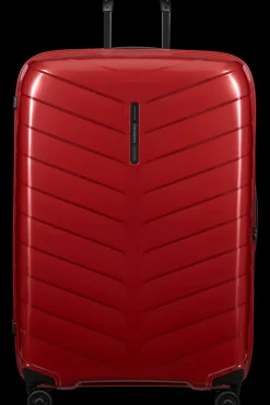 Samsonite Spinner (4 Wheel) | Hardside Luggage-ATTRIX Spinner (4 wheels) 81cm - Red