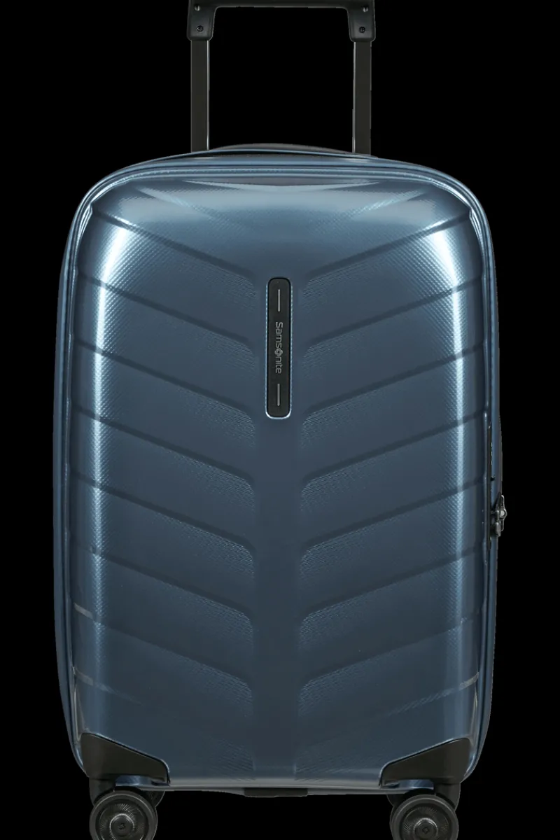 Samsonite Spinner (4 Wheel) | Hardside Luggage-ATTRIX Spinner (4 wheels) 69cm - Steel Blue