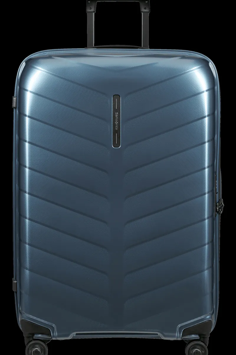 Samsonite Spinner (4 Wheel) | Hardside Luggage-ATTRIX Spinner (4 wheels) 75cm - Steel Blue