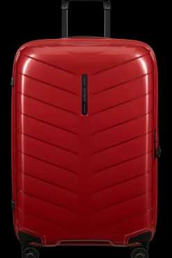 Samsonite Spinner (4 Wheel) | Hardside Luggage-ATTRIX Spinner (4 wheels) 69cm - Red
