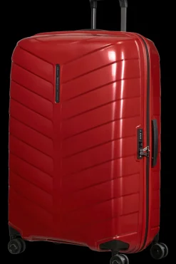Samsonite Spinner (4 Wheel) | Hardside Luggage-ATTRIX Spinner (4 wheels) 81cm - Red