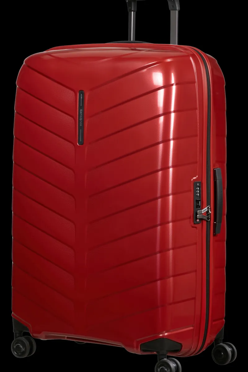 Samsonite Spinner (4 Wheel) | Hardside Luggage-ATTRIX Spinner (4 wheels) 81cm - Red