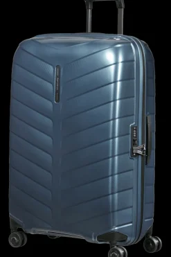 Samsonite Spinner (4 Wheel) | Hardside Luggage-ATTRIX Spinner (4 wheels) 75cm - Steel Blue