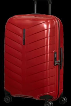 Samsonite Spinner (4 Wheel) | Hardside Luggage-ATTRIX Spinner (4 wheels) 69cm - Red