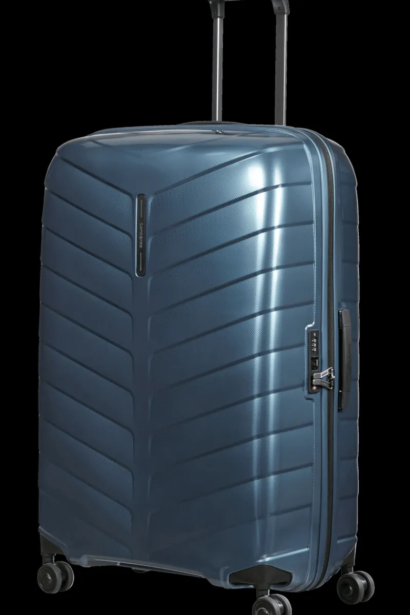 Samsonite Spinner (4 Wheel) | Hardside Luggage-ATTRIX Spinner (4 wheels) 81cm - Steel Blue