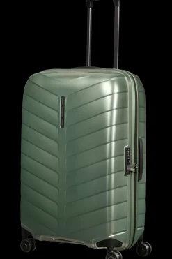 Samsonite Spinner (4 Wheel) | Hardside Luggage-ATTRIX Spinner (4 wheels) 75cm - Basil Green