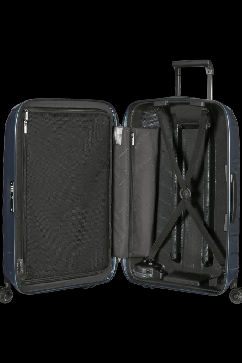Samsonite Spinner (4 Wheel) | Hardside Luggage-ATTRIX Spinner (4 wheels) 81cm - Steel Blue