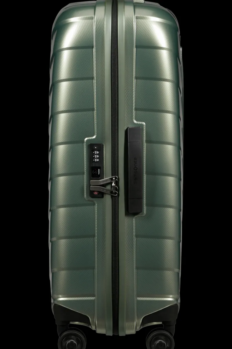Samsonite Spinner (4 Wheel) | Hardside Luggage-ATTRIX Spinner (4 wheels) 69cm - Basil Green