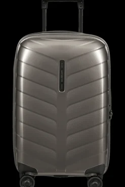 Samsonite Spinner (4 Wheel) | Hardside Luggage-ATTRIX Spinner Expandable (4 wheels) 55cm (23/26cm) - Dune