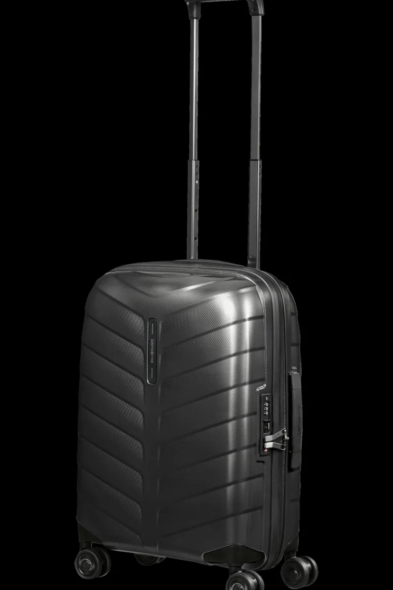 Samsonite Spinner (4 Wheel) | Hardside Luggage-ATTRIX Spinner Expandable (4 wheels) 55cm (20/23cm) - Anthracite