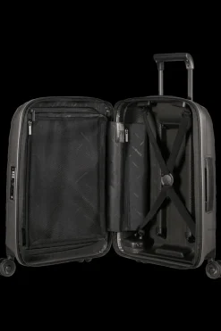 Samsonite Spinner (4 Wheel) | Hardside Luggage-ATTRIX Spinner Expandable (4 wheels) 55cm (23/26cm) - Dune