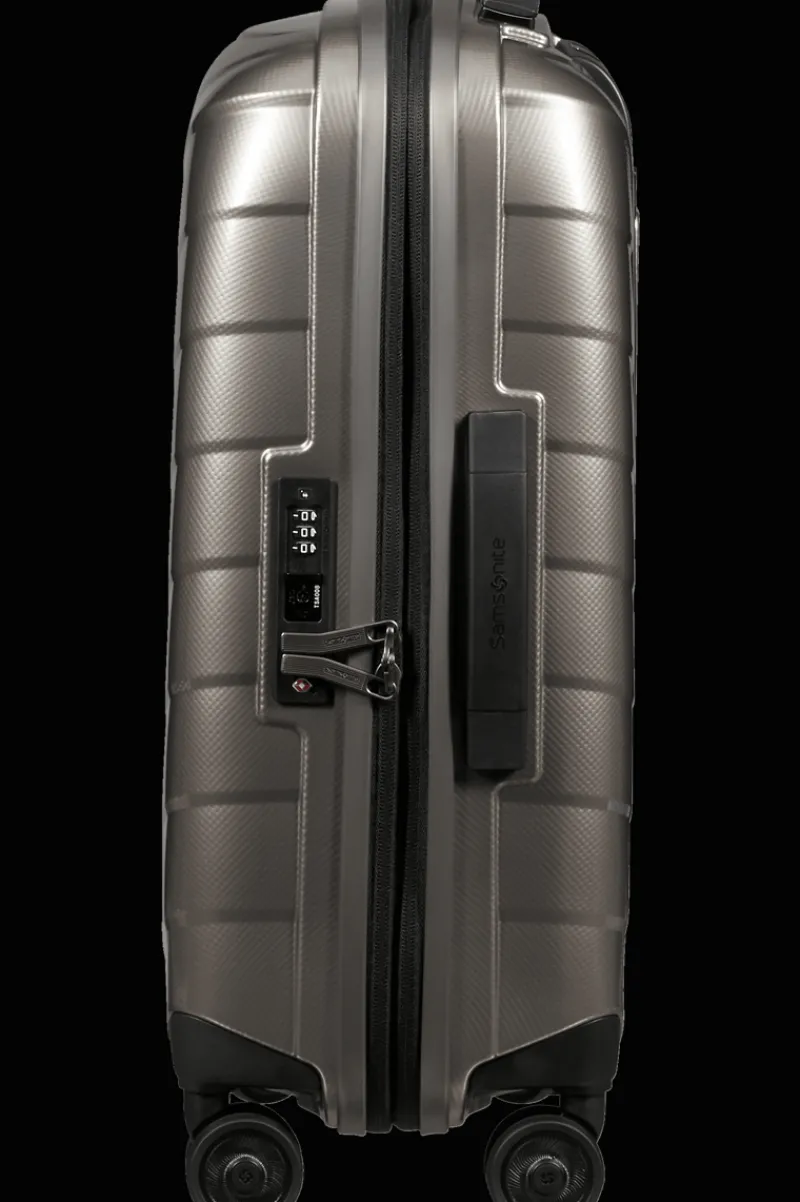Samsonite Spinner (4 Wheel) | Hardside Luggage-ATTRIX Spinner Expandable (4 wheels) 55cm (23/26cm) - Dune