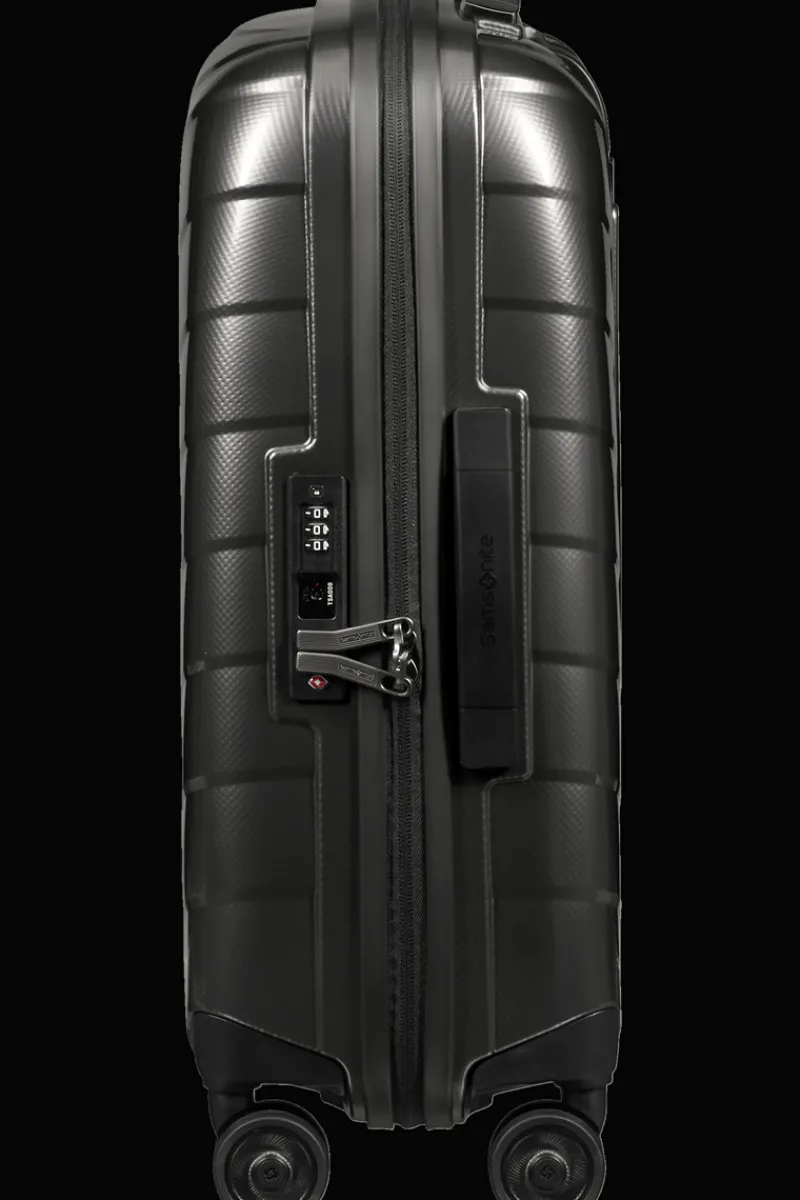 Samsonite Spinner (4 Wheel) | Hardside Luggage-ATTRIX Spinner Expandable (4 wheels) 55cm (20/23cm) - Anthracite