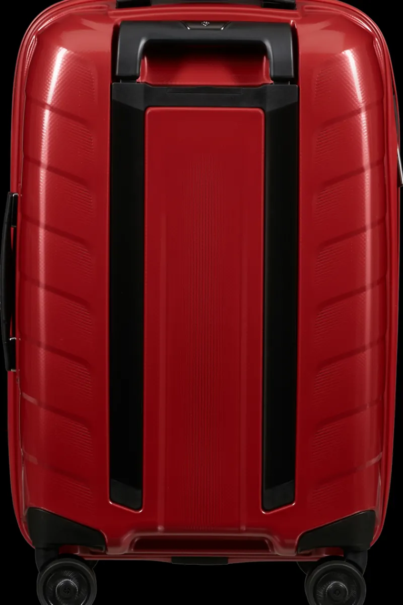 Samsonite Spinner (4 Wheel) | Hardside Luggage-ATTRIX Spinner Expandable (4 wheels) 55cm (23/26cm) - Red
