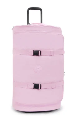 Kipling Softside Luggage-AVIANA Large Wheeled Suitcase - Blooming Pink