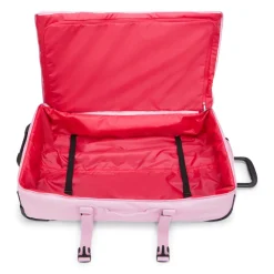 Kipling Softside Luggage-AVIANA Large Wheeled Suitcase - Blooming Pink