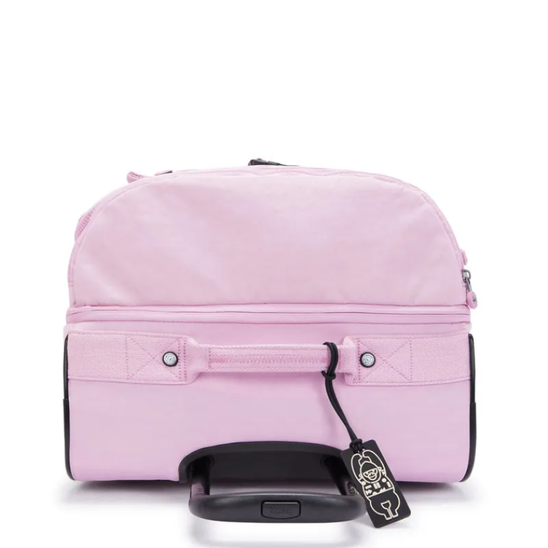 Kipling Softside Luggage-AVIANA Medium Wheeled Suitcase - Blooming Pink