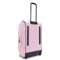 Kipling Softside Luggage-AVIANA Medium Wheeled Suitcase - Blooming Pink