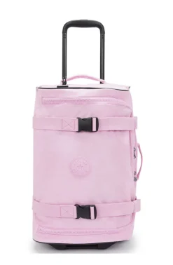 Kipling Softside Luggage | Cabin Luggage-AVIANA Small Wheeled Carry On Bag - Blooming Pink