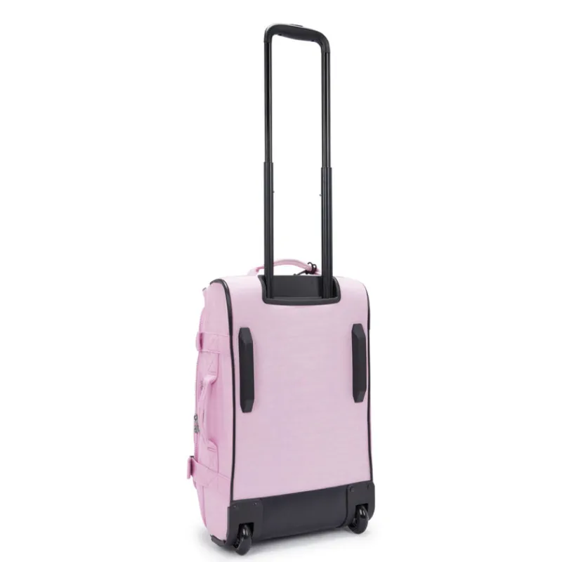 Kipling Softside Luggage | Cabin Luggage-AVIANA Small Wheeled Carry On Bag - Blooming Pink