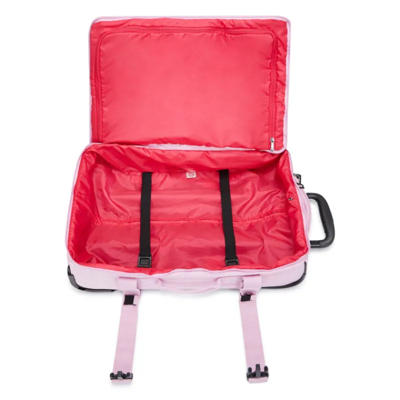 Kipling Softside Luggage | Cabin Luggage-AVIANA Small Wheeled Carry On Bag - Blooming Pink