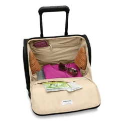 Briggs & Riley Spinner (4 Wheel) | Cabin Luggage-BASELINE Cabin Spinner - Black