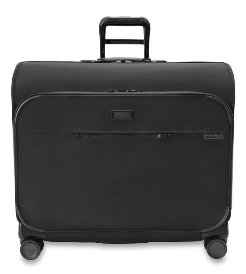 Briggs & Riley Spinner (4 Wheel)-BASELINE DELUXE WARDROBE SPINNER - Black