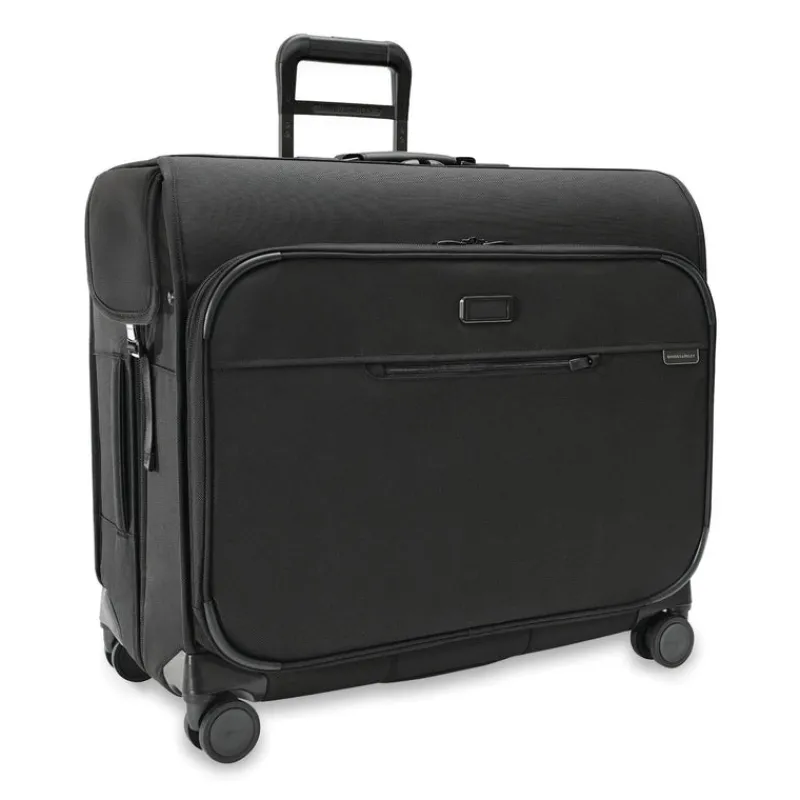 Briggs & Riley Spinner (4 Wheel)-BASELINE DELUXE WARDROBE SPINNER - Black