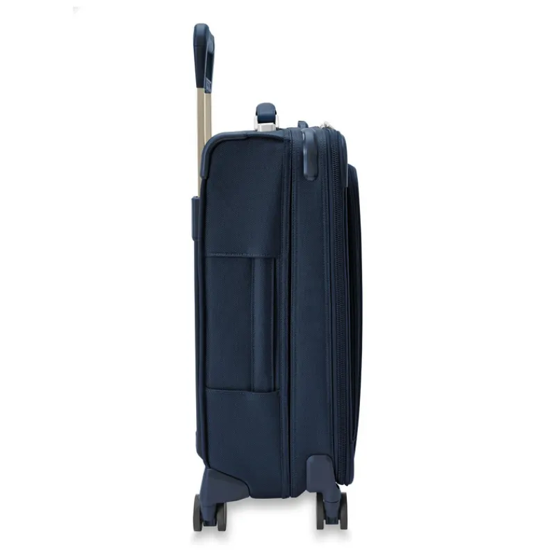 Briggs & Riley Spinner (4 Wheel)-BASELINE Essential Carry-On Spinner - Navy