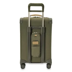 Briggs & Riley Spinner (4 Wheel)-BASELINE Essential Carry-On Spinner - Olive
